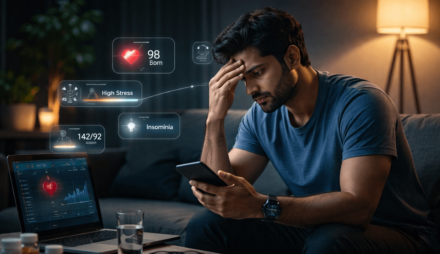 How Stress Affects Heart Health